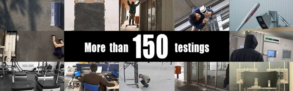 more than 150 tests